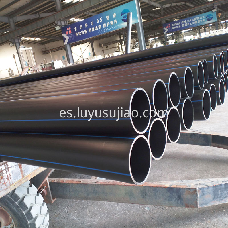 Tubería de HDPE para agua. HDPE pipe for water